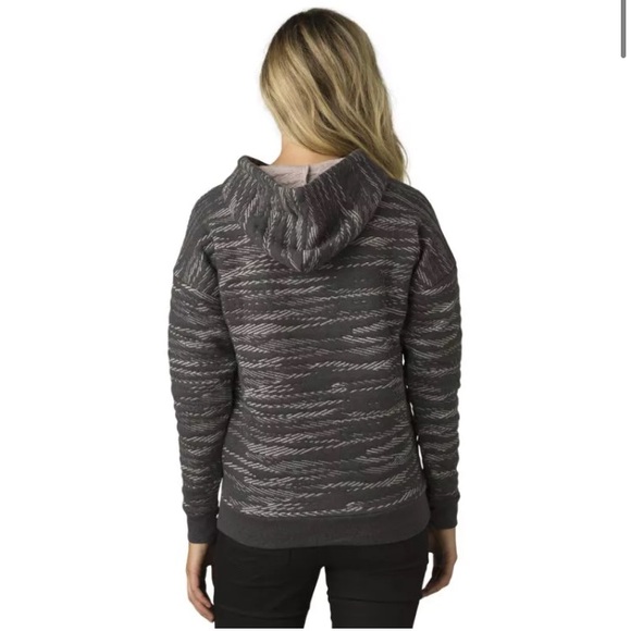 Prana Quilted Sweatshirt Size Medium - Picture 7 of 8